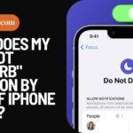 Why Does My Do Not Disturb Turn On By Itself iPhone iOS 15