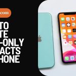 How To Delete Read-Only Contacts On iPhone