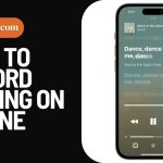 How To Record Singing On iPhone