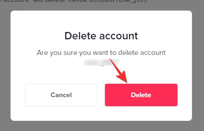 TikTok App should be deleted and reinstalled