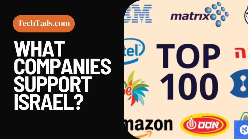 What Companies Support Israel