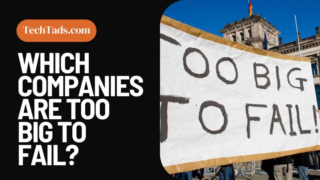 Which Companies Are Too Big To Fail